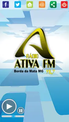 ATIVA FM - Borda da Mata MG android App screenshot 1